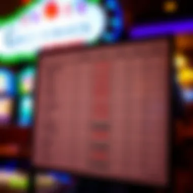 Points accumulation chart for Grazie Rewards program