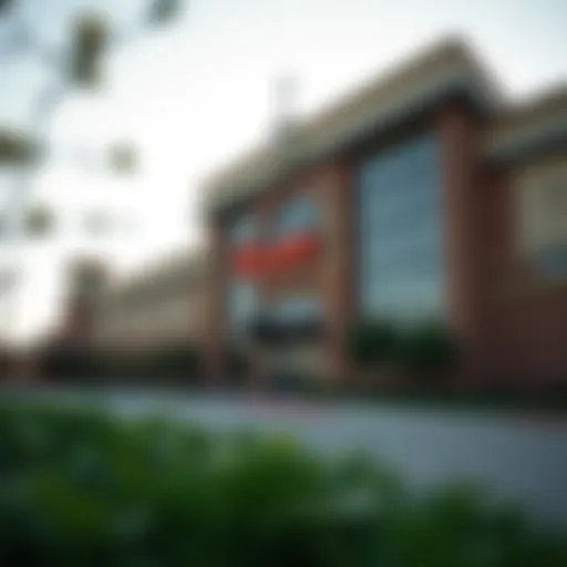 Exterior view of an Indian casino in Ohio showcasing its architectural design