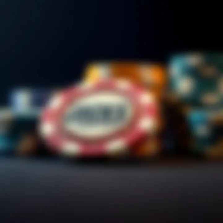 An image depicting the tactile quality of Jacks poker chips, highlighting their weight and feel.