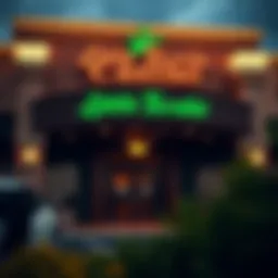 Exterior view of Little Turtle Casino showcasing its entrance