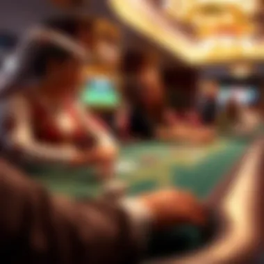 Exciting Live Bet Blackjack Gameplay