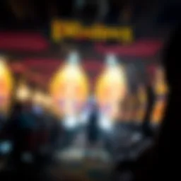 Captivating scene from the Lord of the Rings slot game