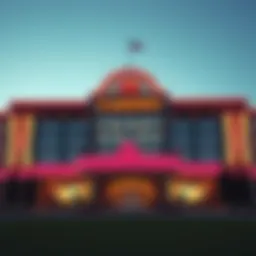 Exterior view of Mahnomen Casino showcasing its architectural design