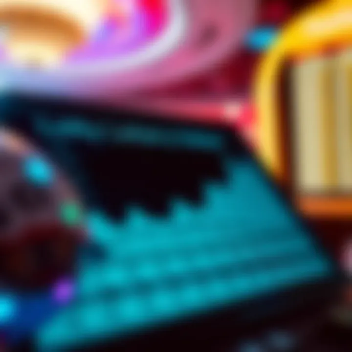 Statistical chart representing lottery odds