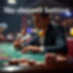 Conceptual illustration of no deposit betting opportunities