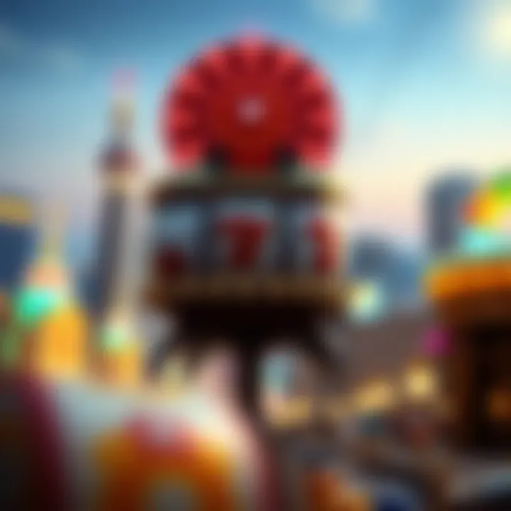 A digital landscape reflecting various slot themes available online