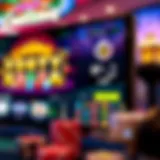 Online Casino Interface Vibrant online casino interface showcasing no download slots