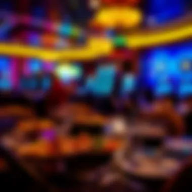 A gourmet dining setup highlighting the luxurious dining experience