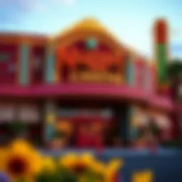 Exterior view of Nugget Casino showcasing its vibrant signage and architecture