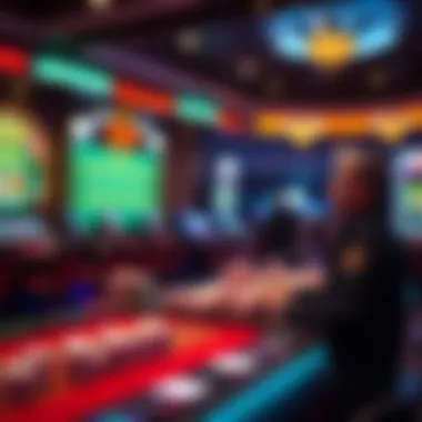 A secure online gambling environment highlighting regulatory measures