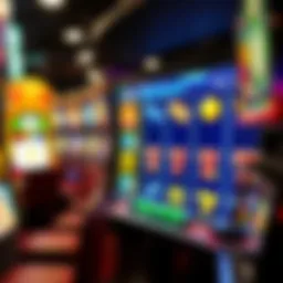 Visual representation of an online slot game interface