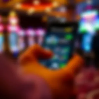 Mobile Experience on Pinnacle Sportsbook User navigating through Pinnacle Sportsbook on a mobile device