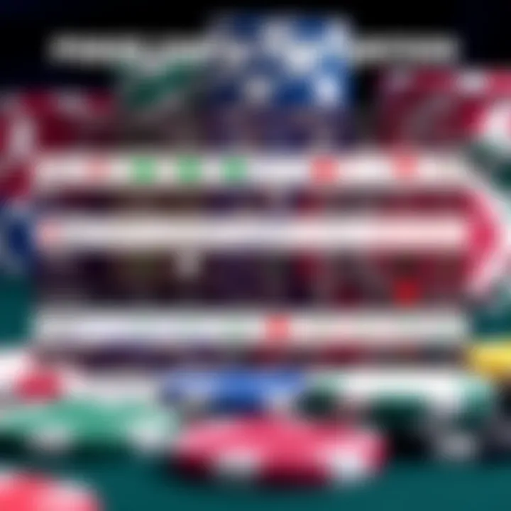 Comparison chart of various poker chip materials and their characteristics