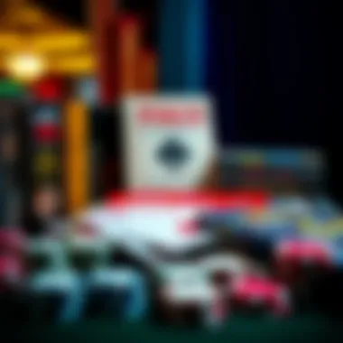 A collection of iconic poker books and strategy guides