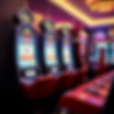 Modern design of poker slot machines