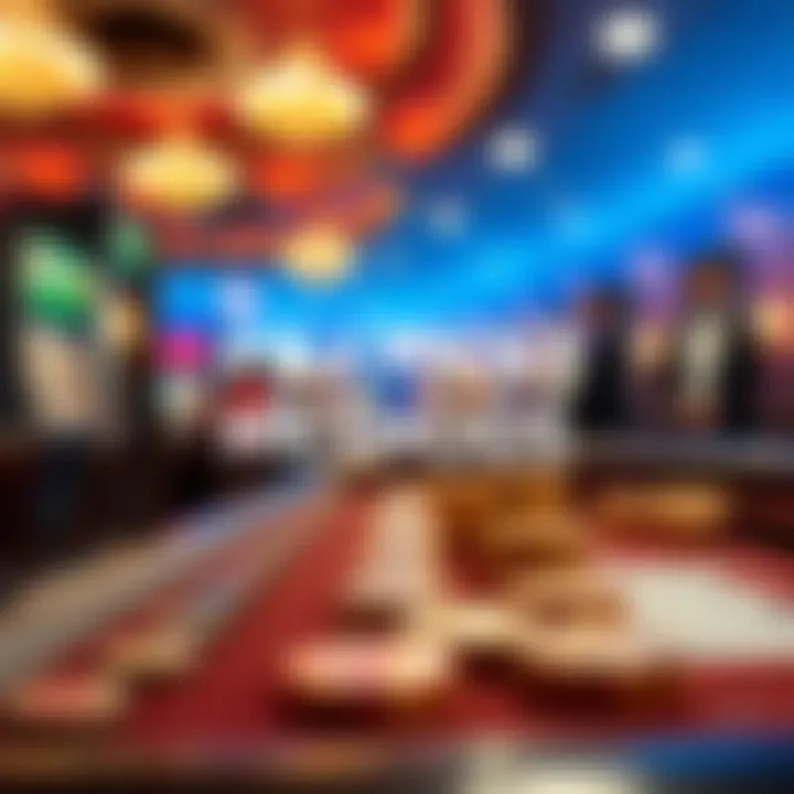 A graphic representation of various payment options available for gamblers.