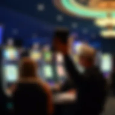 Players strategizing and enjoying an ocean-themed slots game