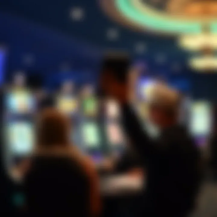 Players strategizing and enjoying an ocean-themed slots game