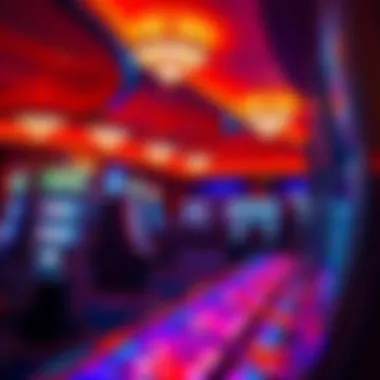 Exciting gaming area with vibrant atmosphere at Sierra Hotel