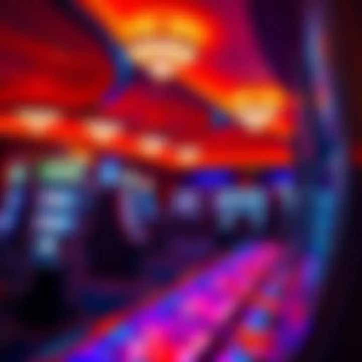 Exciting gaming area with vibrant atmosphere at Sierra Hotel