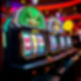 Visual representation of slot game mechanics