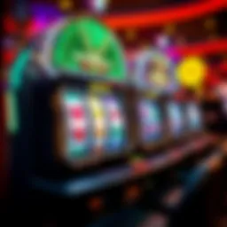 Visual representation of slot game mechanics