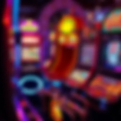 Diverse Slot Machine Designs Colorful assortment of modern slot machines