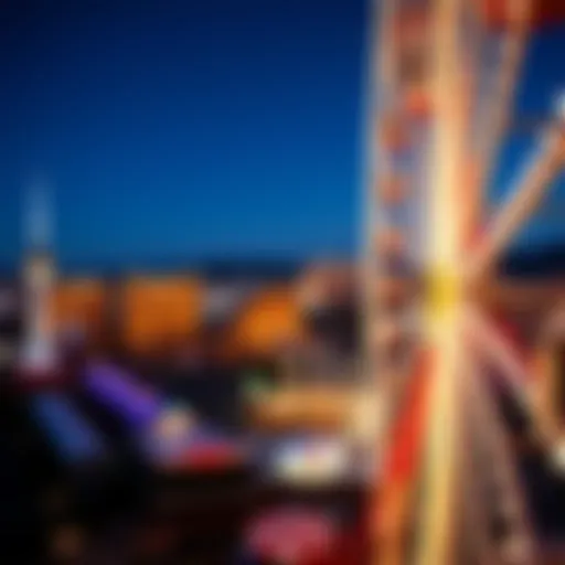 View of the Las Vegas Strip from the Ferris wheel