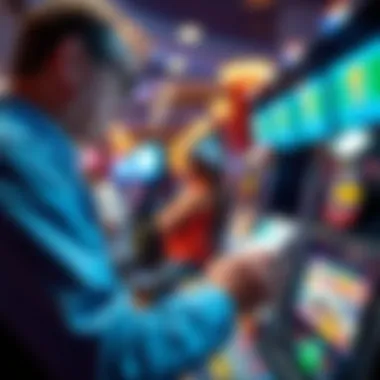 Discover Your Fate: Checking Scratch-Off Lottery Results Person checking lottery ticket results