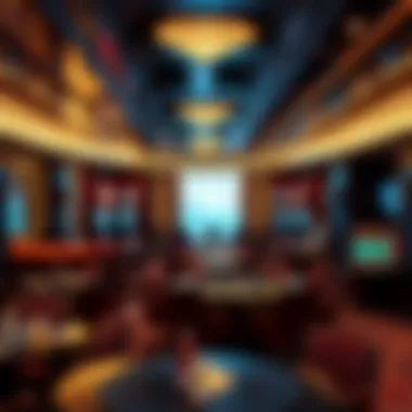 Luxury casino cruise experience with vibrant gaming options