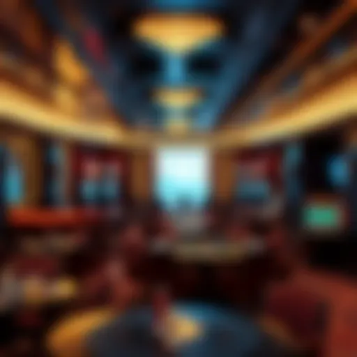 Luxury casino cruise experience with vibrant gaming options