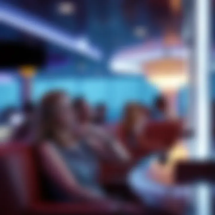 Relaxing onboard entertainment options for cruise guests