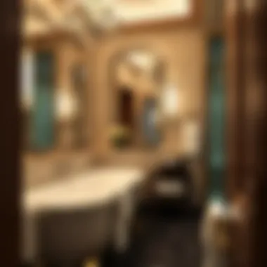 Elegant Bathroom Design in Bellagio Accommodations