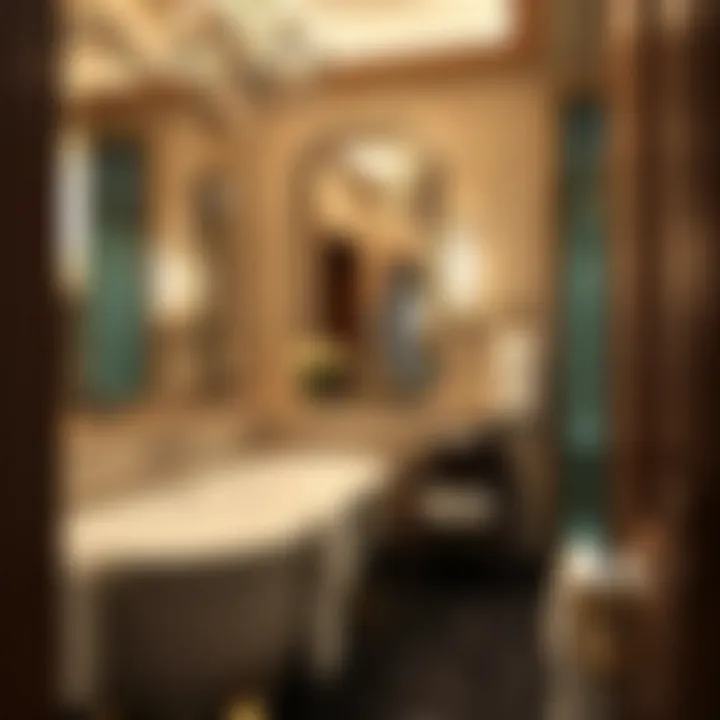 Elegant Bathroom Design in Bellagio Accommodations