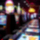 Vivid representation of themed slot machine at Red Dog Casino