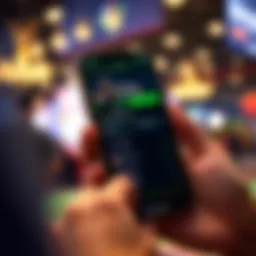 A smartphone displaying a sports betting app interface