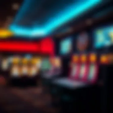 Gaming Experience at Galveston Casino Interior of a popular casino in Galveston showcasing gaming tables