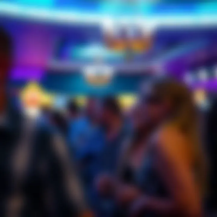 Nightlife and Entertainment in Galveston Casinos Visitors enjoying entertainment and nightlife at a casino venue