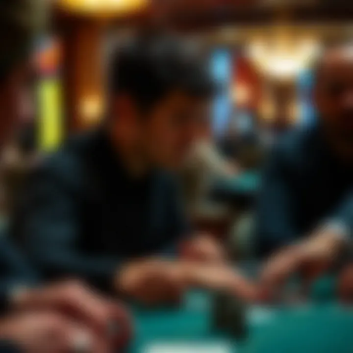 Psychology of Players in Seven Card No Peek Psychological elements illustrated through player focus and concentration