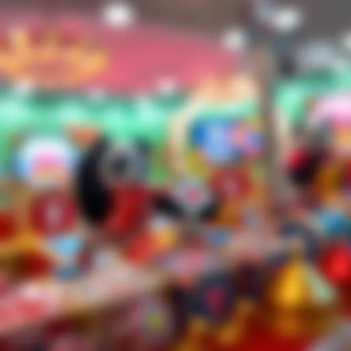 Variety of games available on the Royal Panda Casino app