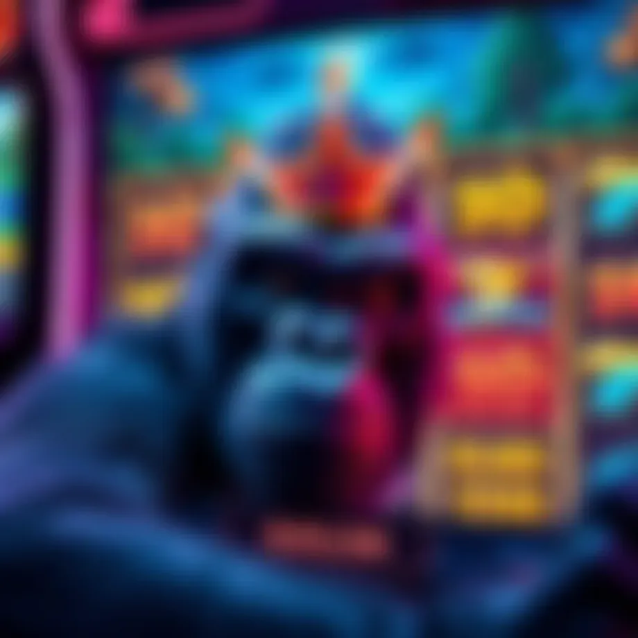 Gorilla Slot Game Interface