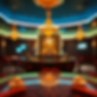 Themed bar area in the Hangover Suite highlighting the film's essence