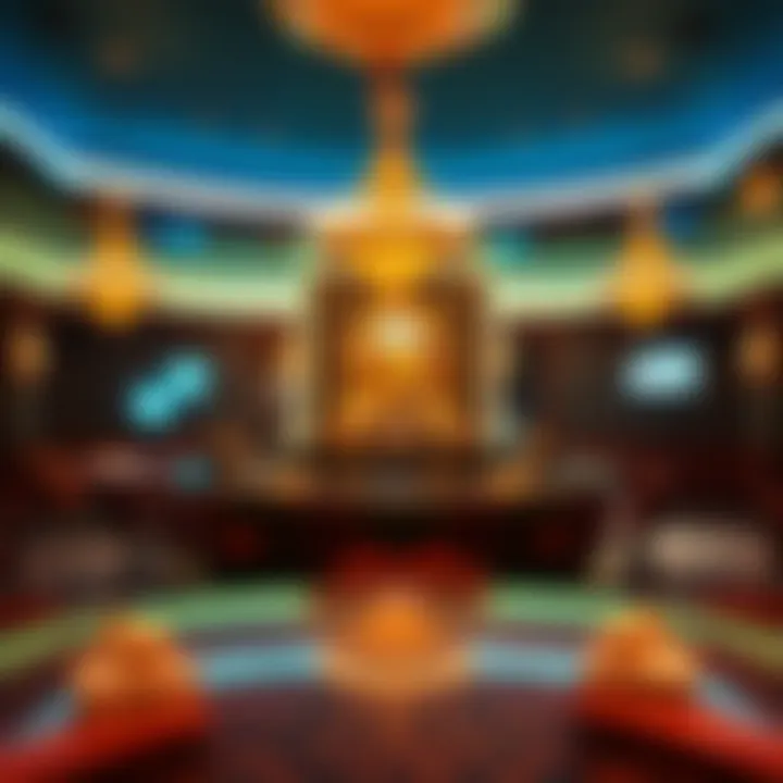 Themed bar area in the Hangover Suite highlighting the film's essence