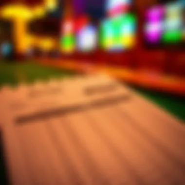 A detailed view of a betting slip for greyhound racing.