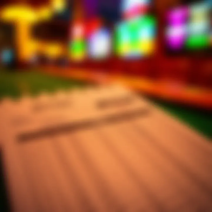 A detailed view of a betting slip for greyhound racing.