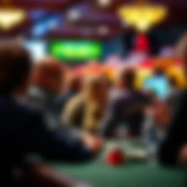 A group of enthusiasts discussing the future of greyhound racing.