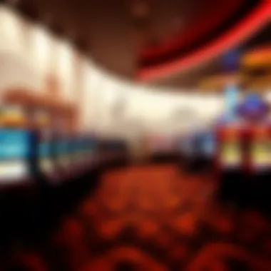 A historical display highlighting the casino's evolution over the years