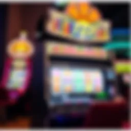 Visual representation of a high payout slot machine
