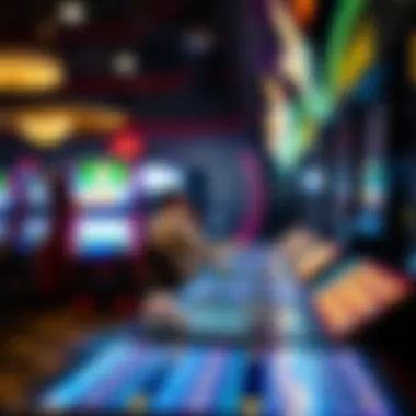 Digital Gaming Experience A conceptual image depicting the experience of digital lottery gaming.