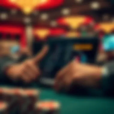 Strategic insights displayed on Poker Now app